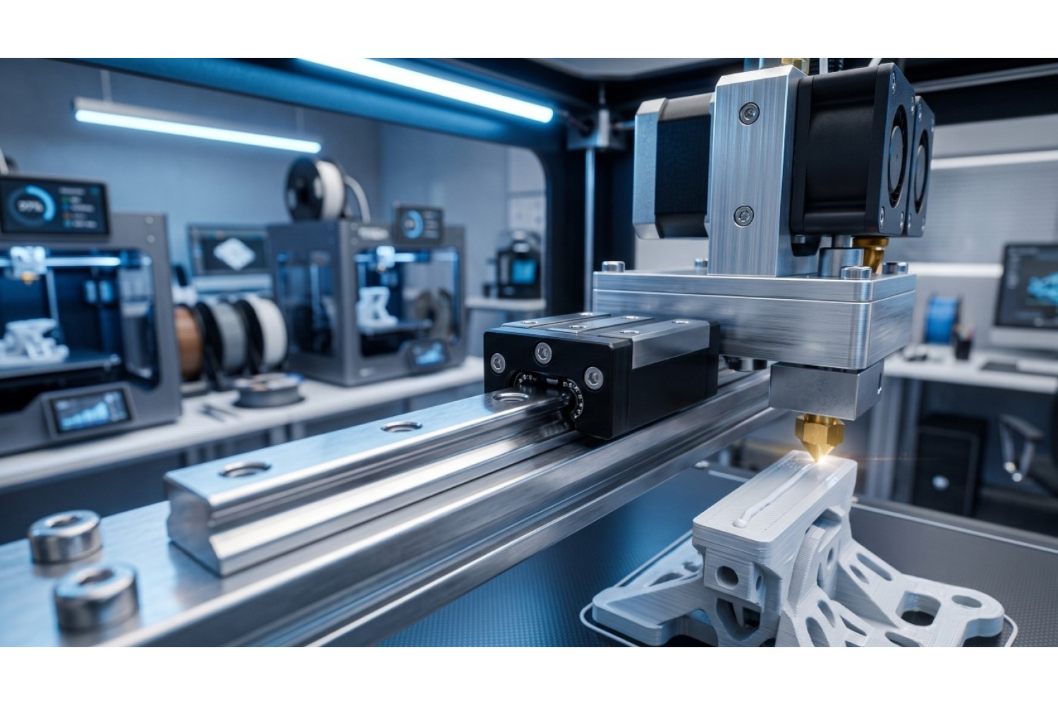 Линейные направляющие PMI для промышленных 3D-принтеров: подбор бюджетных аналогов