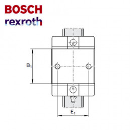 Шариковая каретка R166211320 Bosch Rexroth