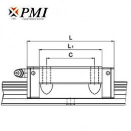 Шариковая каретка PMI MSA20 A