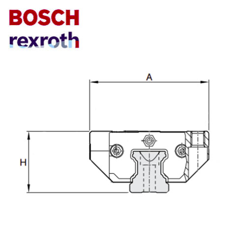 Шариковая каретка R166129420 Bosch Rexroth