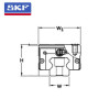Шариковая каретка SKF LLTHC 20 U T1 P5