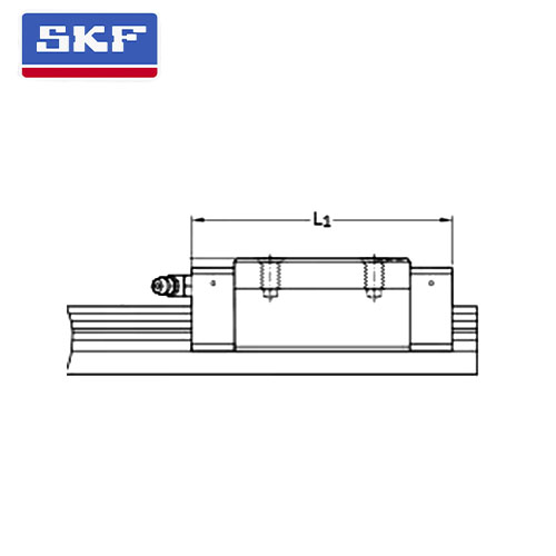 Шариковая каретка SKF LLTHC 20 U T1 P5