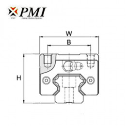 Шариковая каретка PMI MSA20 LS