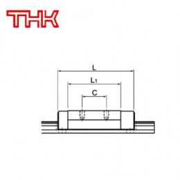Шариковая каретка THK HRW12 LR1SS