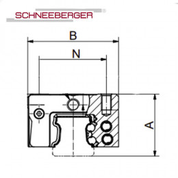 Шариковая каретка Schneeberger BM W 15-C