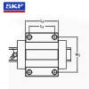 Шариковая каретка SKF LLTHC 25 LA T1 P5