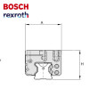 Роликовая каретка R18213132X Bosch Rexroth