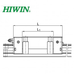 Роликовая каретка HIWIN RGW65CCZAH