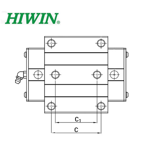 Роликовая каретка HIWIN RGW65CCZAH