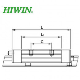 Шариковая каретка HIWIN MGW12CZ0HM