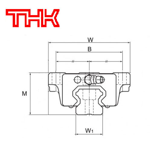 Шариковая каретка THK HSR25A1SS