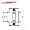Роликовая каретка Schneeberger MR W 55-B-G3-V1