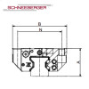 Роликовая каретка Schneeberger MR W 55-B-G3-V1