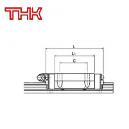 Шариковая каретка THK HRW17CA