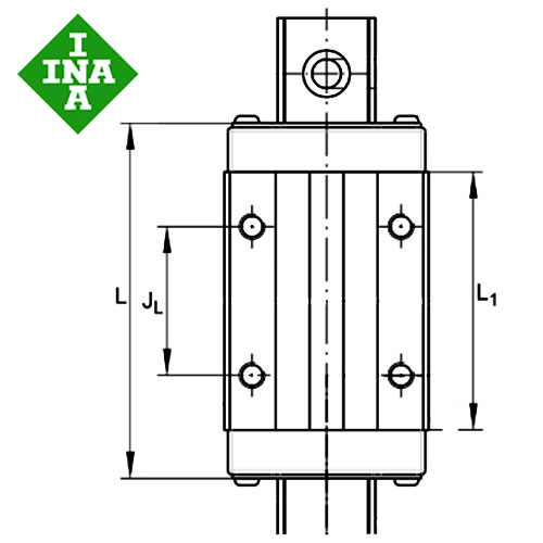 Шариковая каретка INA KWVE45-B-S-V1-G3