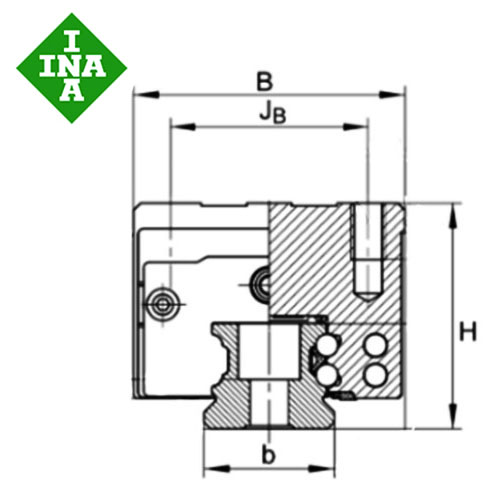 Шариковая каретка INA KWVE45-B-S-V1-G3