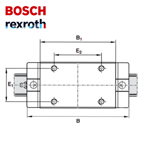 Шариковая каретка R162132320 Bosch Rexroth