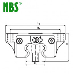 Шариковая каретка NBS RNA25