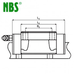 Шариковая каретка NBS RNA25