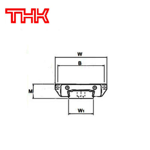 Шариковая каретка THK SHW27CA