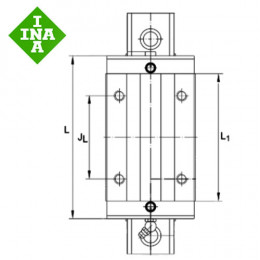 Шариковая каретка INA KWSE30-HL-V1-G3