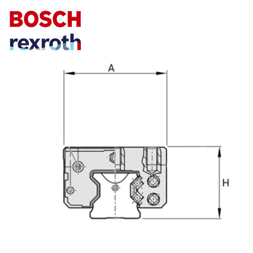 Роликовая каретка R18222232X Bosch Rexroth