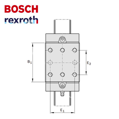 Роликовая каретка R18222232X Bosch Rexroth
