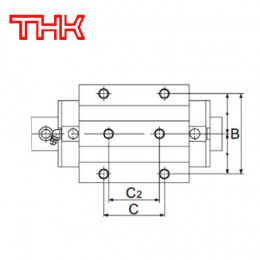 Роликовая каретка THK SRG35LC1SSC1