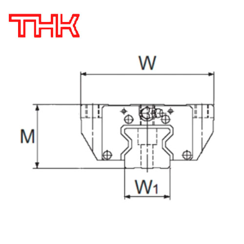 Роликовая каретка THK SRG35LC1SSC1