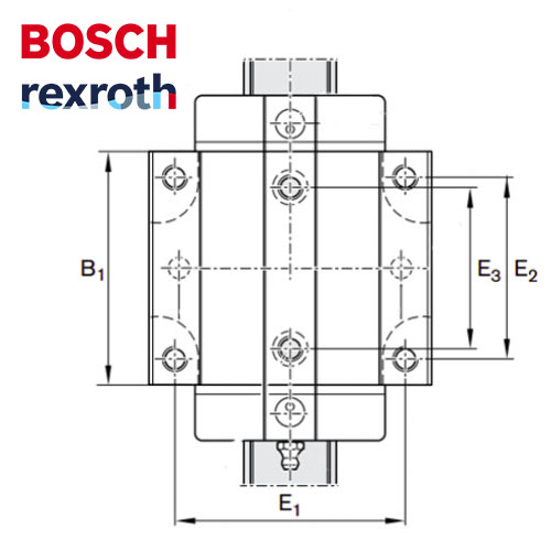 Шариковая каретка R165341420 Bosch Rexroth