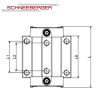 Роликовая каретка Schneeberger MR W 65-B-G3-V2