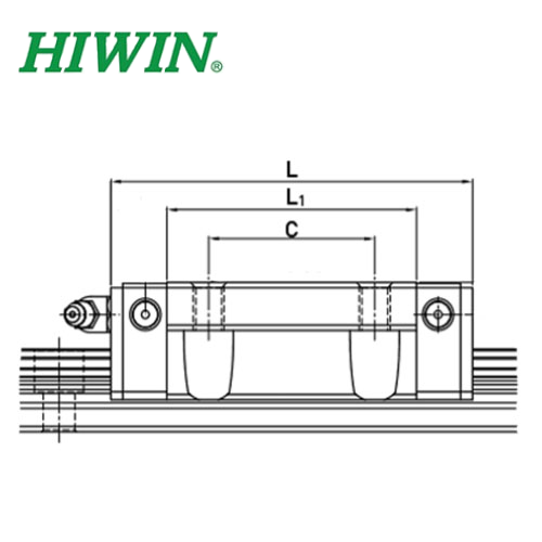 Шариковая каретка HIWIN EGW35CCZAH