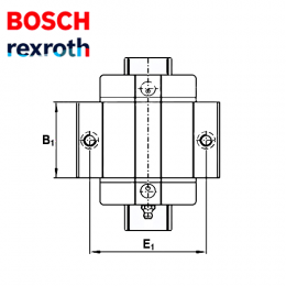 Шариковая каретка R166189410 Bosch Rexroth