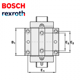 Роликовая каретка R18535322X  Bosch Rexroth