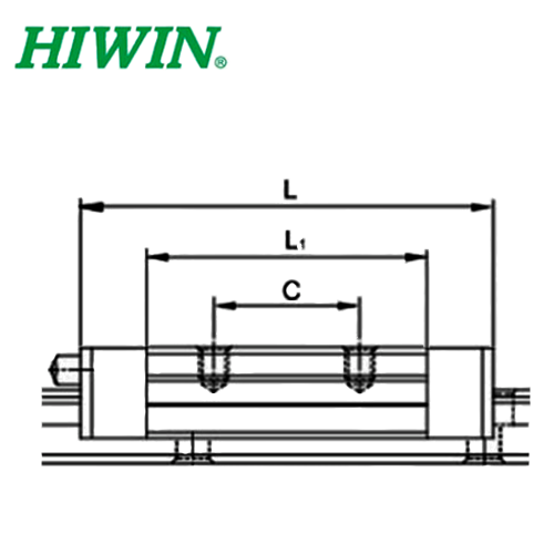 Шариковая каретка HIWIN MGW15CZ0HM