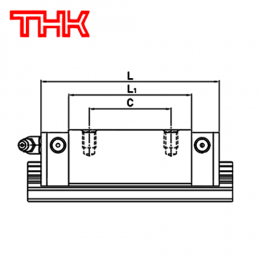 Шариковая каретка THK HSR55LC1SS