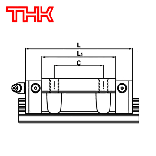 Шариковая каретка THK HSR20LC