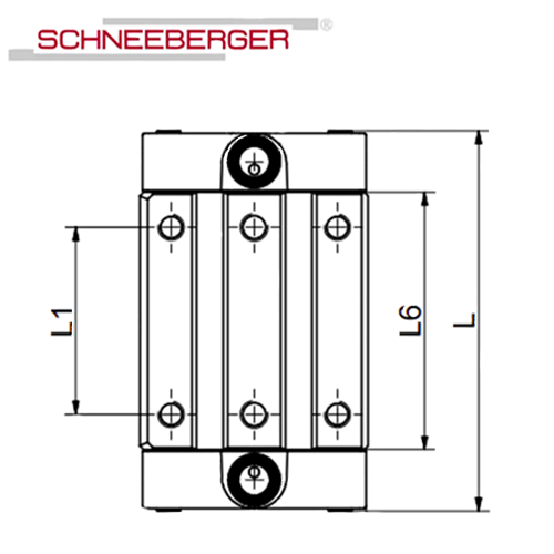 Шариковая каретка Schneeberger BM W 20-C