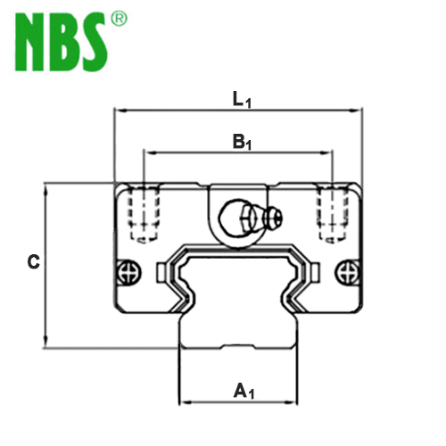 Шариковая каретка NBS RNC35 P1N