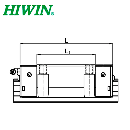 Роликовая каретка HIWIN RGW30HCZAH