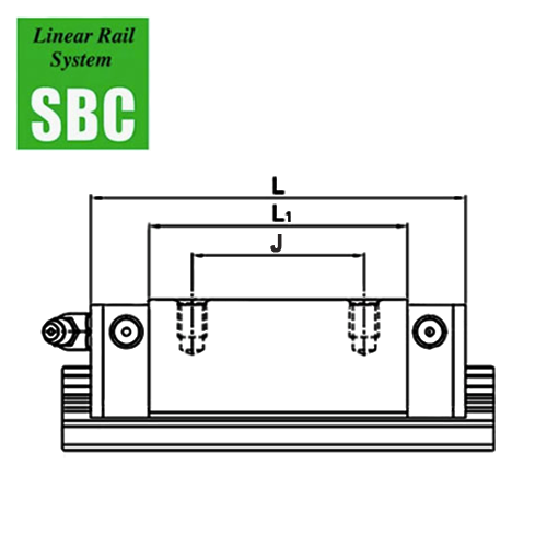 Шариковая каретка SBC SBI35 SLL