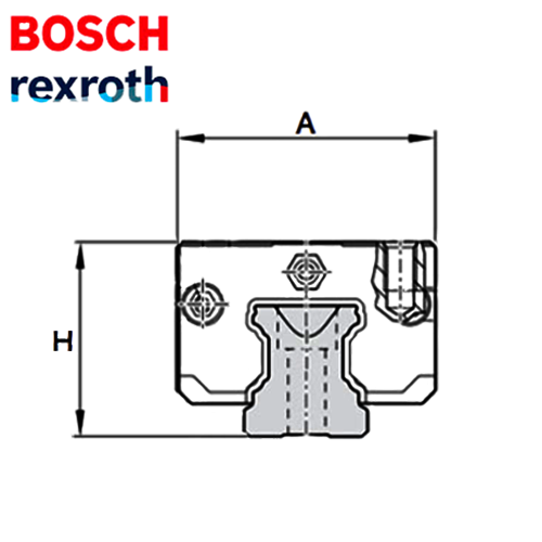 Шариковая каретка R166229420 Bosch Rexroth