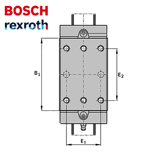 Роликовая каретка R18244232X Bosch Rexroth