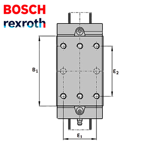 Роликовая каретка R18245232X Bosch Rexroth