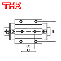 Роликовая каретка THK SRG65C1SS