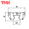 Роликовая каретка THK SRG65C1SS