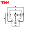 Шариковая каретка THK SSR15XV1SS