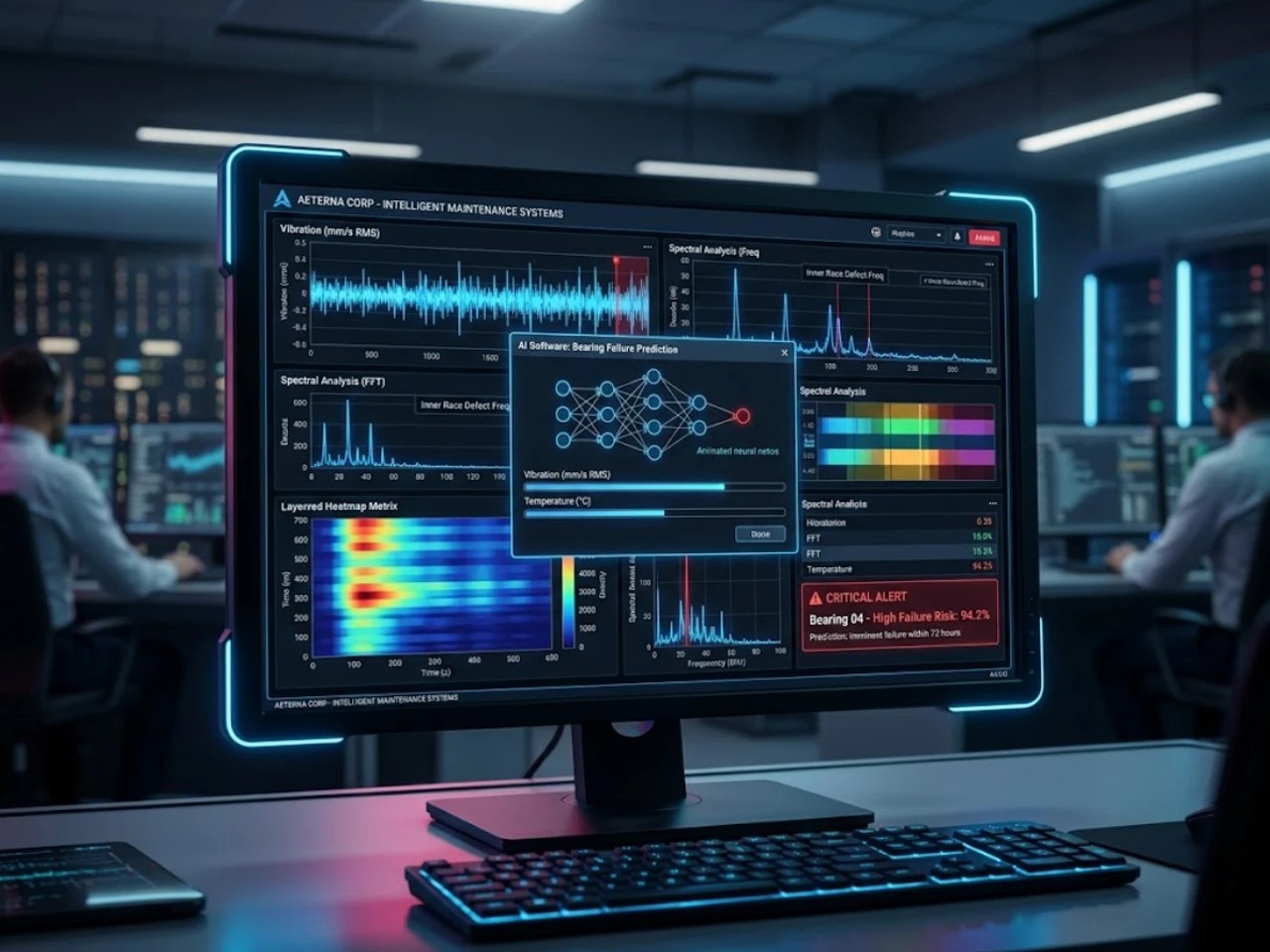 Интерфейс облачной аналитической платформы SKF Enlight.