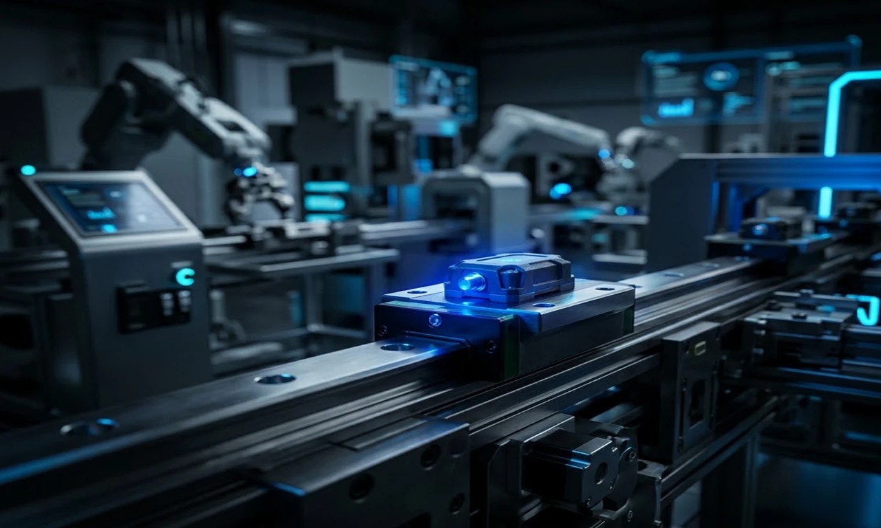 IoT-датчик на линейной направляющей для предиктивного обслуживания